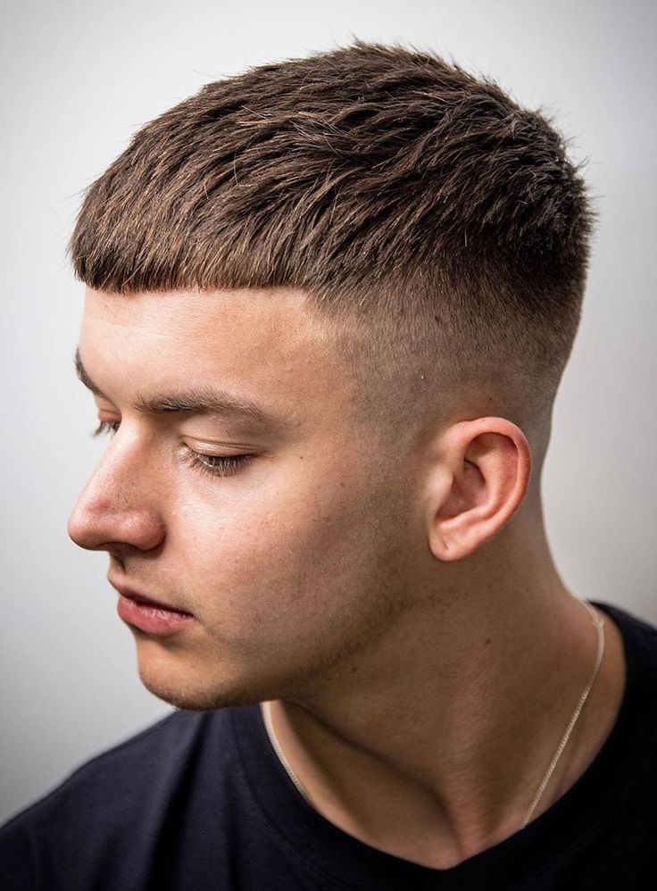 Crop Cut Hairstyle - Model Rambut Tipis Pria