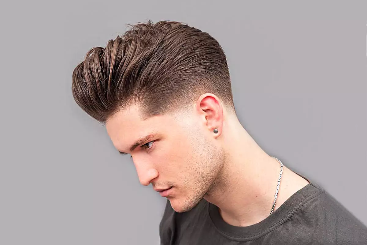 Subtle Fade - Model Rambut Tipis Pria